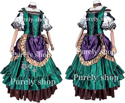 あ、様 大人 Frenzy ダンサー dハロ フレンジー 衣装 ガストンガールズ Amazon.co.jp: [LJ cosplay] ディズニー フレンジー ザ・ヴィランズ